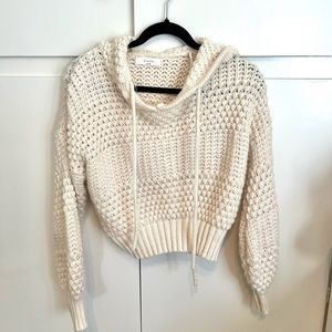 Elodie knit crochet hoodie, size XS
